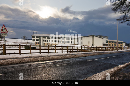 Berwickshire High School.Duns.Scottish grenzt. Stockfoto