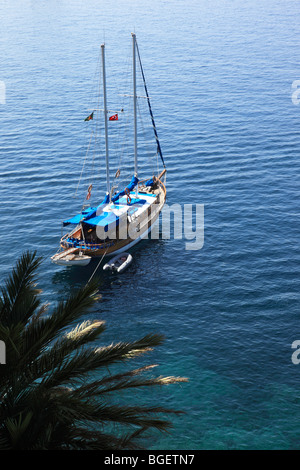 Gulet günstig in Bodrum, Türkei Stockfoto