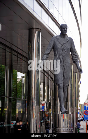 Europaviertel von Brüssel, Rue De La Loi, Belgien Stockfoto
