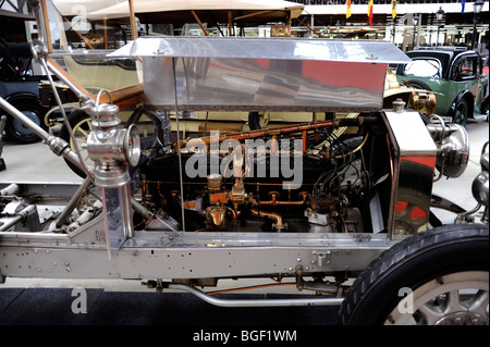 Rolls-Royce Silver Ghost, 40/50 PS, 6 Zylinder, 7248 cc, britische Produktion, Autoworld Museum, Park des fünfzigsten, Brüssel 1911 Stockfoto