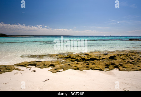 Scottish Rocks Beach, Booderee Nationalpark, New South Wales Australien Stockfoto