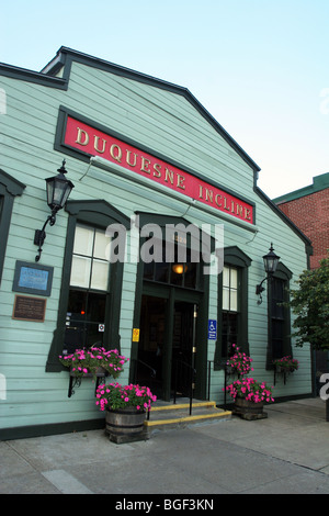 Duquesne Incline Railway Terminal. Pittsburgh, Pennsylvania, USA. Stockfoto