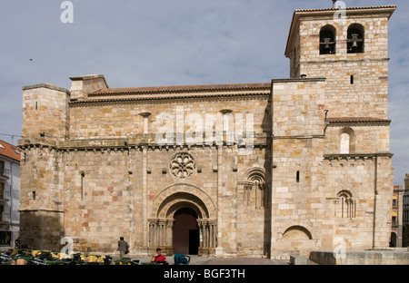 Kirche San Juan Bautista in Zamora, Spanien Stockfoto