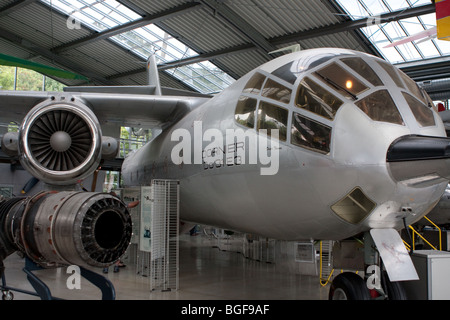 Flugzeug / Luftfahrtmuseum in Deutsches Museum: Oberschleißheim Flugplatz - Bayern, Deutschland Stockfoto