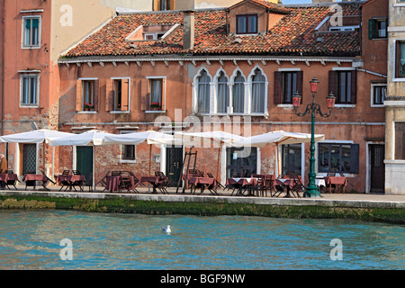 Blick von Canale della Giudecca, Venedig, Veneto, Italien Stockfoto