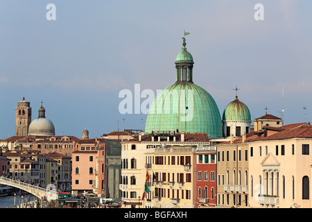 Kuppel der Kirche San Simeone Piccolo (San Simeone e Giuda), Venedig, Veneto, Italien Stockfoto