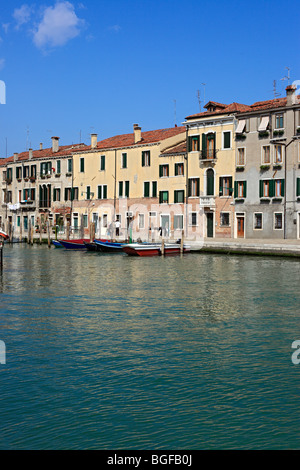 Blick von Canale della Giudecca, Venedig, Veneto, Italien Stockfoto