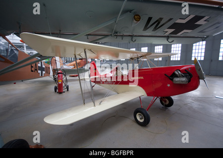 Luftfahrt-Museum im Deutschen Museum: Oberschleißheim Flugplatz - Bayern, Deutschland Stockfoto