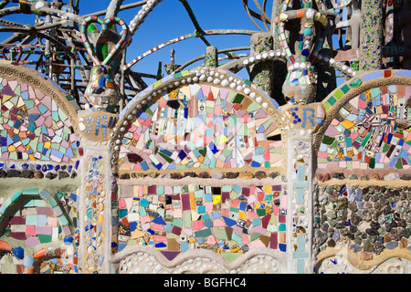 Watts Towers National Historic Landmark, Los Angeles, Kalifornien, USA Stockfoto