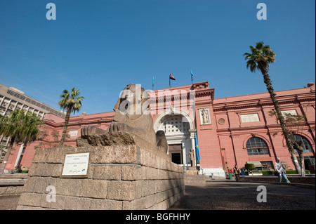 Ägyptische Museum in Kairo, Ägypten, Afrika. Stockfoto