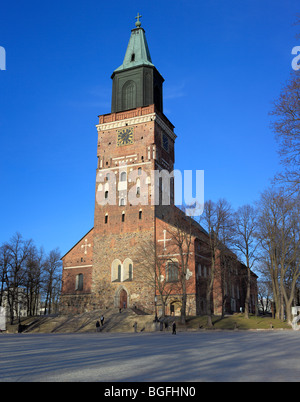 Dom von Turku (1300), Turku, Finnland Stockfoto