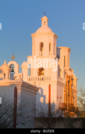 Mission San Xavier del Bac, Tucson, Arizona, USA Stockfoto