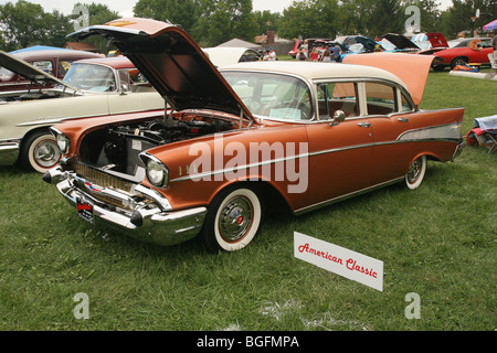 Auto-1957 Chevrolet Bel Air Stockfoto