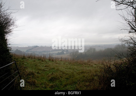 Großbritannien England, Devon, Crediton. Landschaft. 2009 Stockfoto