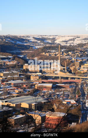Dean Clough, Halifax, West Yorkshire, England, UK. Stockfoto