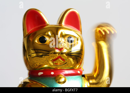 Maneki Neko, Fortune Katze Stockfoto