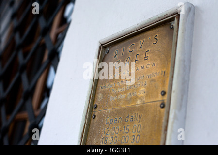 Rick's Cafe in Casablanca Stockfoto