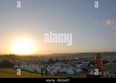 Glastonbury Festival 2008 Stockfoto