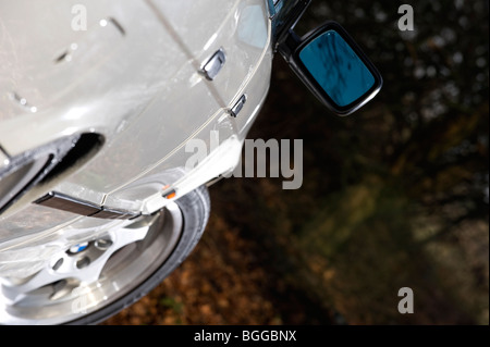 BMW M5 E34 Form - 1988 bis 1996 - hohe Leistung Luxus Limousine Auto cool Seitenansicht Stockfoto