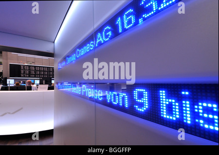 Frankfurter Börse, Deutschland Stockfoto