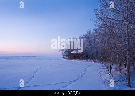 Ein Winter-Landschaft-Bild Stockfoto