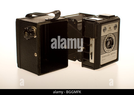 Retro-Conway Kamera demontiert Stockfoto