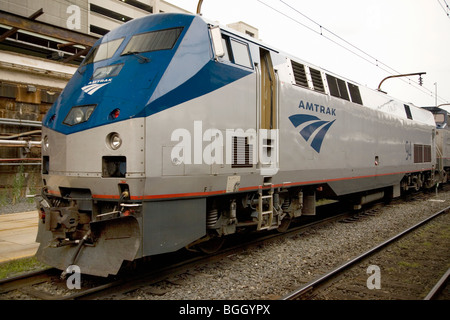 Amtrak Acela Express-Zug, Union Station, Washington, D.C. Stockfoto