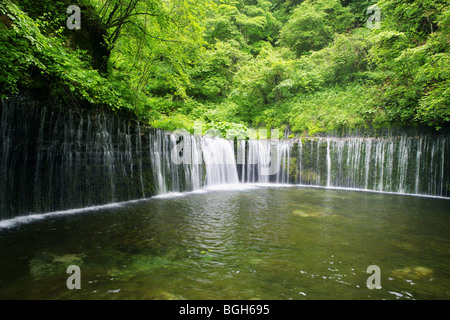 Shiraito fällt Karuizawa-machi Präfektur Nagano Japan Stockfoto