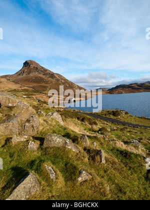 Llynnau Cregennen, in der Nähe Ortszentrum, Snowdonia-Nationalpark, Gwynedd, Wales UK Stockfoto