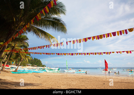 Strand von Sabang; Palawan; Philippinen Stockfoto