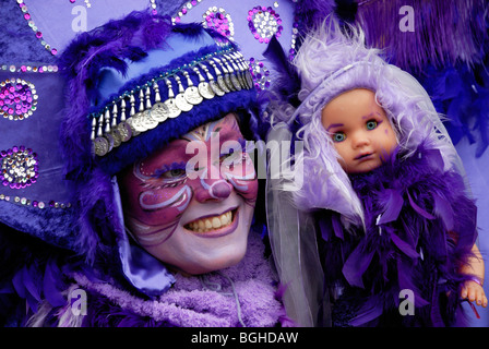 Maastricht-Karneval, Vrijthof, Maastricht, Limburg, Niederlande Stockfoto