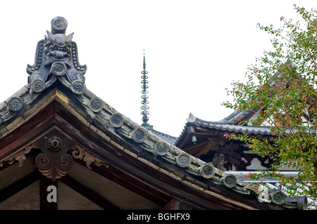 Horyuji-Tempel. Einer der ältesten Tempel in Japan Nara Präfektur. Japan. Stockfoto