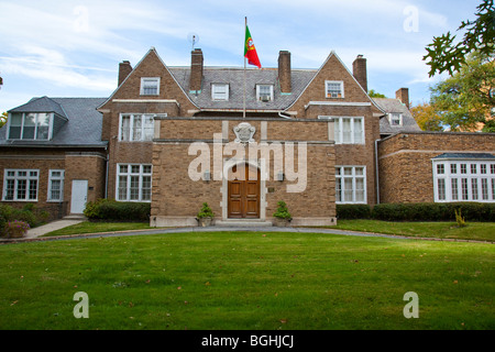 Botschaft von Portugal in Washington DC Stockfoto