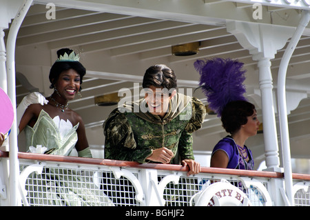 "Küss den Frosch" Bootsmesse, Disneyworld, Orlando, Florida, USA Stockfoto