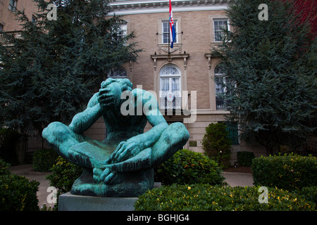 Botschaft von Kroatien in Washington DC, USA Stockfoto