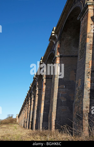 Balcombe viktorianischen Eisenbahn-Viadukt in die Ouse Valley in West Sussex UK Stockfoto