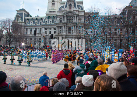 2010 Mummers Parade in Philadelphia, Pennsylvania Stockfoto