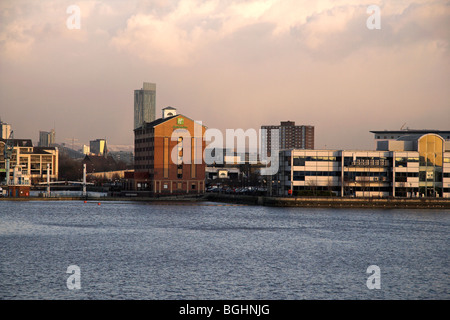 Holiday Inn Express Manchester Central Bay, Salford Quays, Manchester, UK Stockfoto