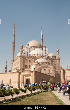 Die Moschee von Mohamed Ali in der Saladin-Zitadelle von Kairo, Ägypten, Afrika Stockfoto