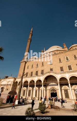 Die Moschee von Mohamed Ali in der Saladin-Zitadelle von Kairo, Ägypten, Afrika Stockfoto