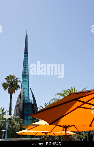 Swan Bell Tower in Perth, Westaustralien. Stockfoto