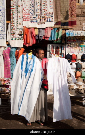 Souvenir-Stände in Assuan, Ägypten, Afrika Stockfoto