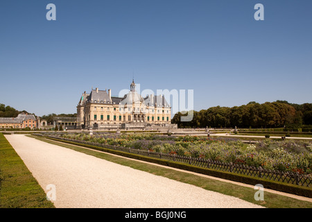 Château de Vaux-le-Vicomte, in der Nähe von Maincy, Frankreich. Stockfoto