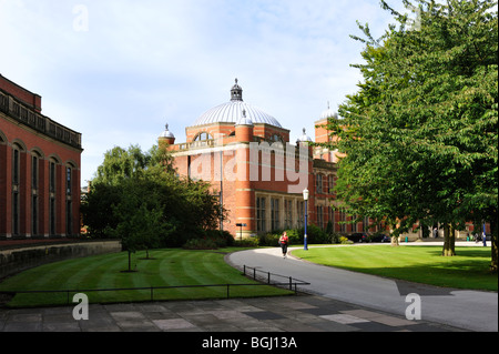 BIRMINGHAM, Großbritannien - 16. JULI 2009: Allgemeine Ansicht der Universitätsgebäude Stockfoto