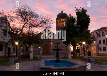 Iglesia (Kirche) Santo Domingo, La Serena, Chile (Norte Chico Region IV) Stockfoto