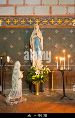 SAINT CAPRAIS KATHEDRALE, AGEN Stockfoto