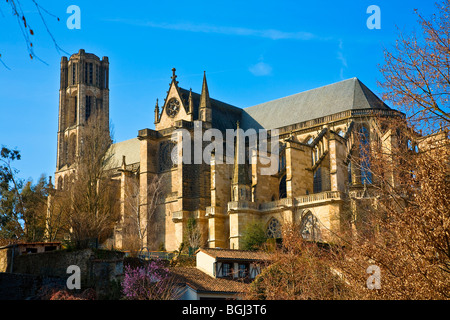 KATHEDRALE SAINT-ETIENNE, LIMOGES Stockfoto