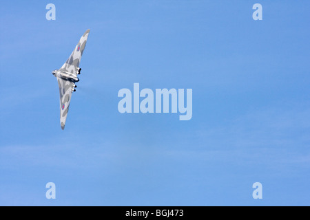 Vulcan Bomber XH558 an RAF Leuchars Airshow 2009, Fife, Schottland Stockfoto