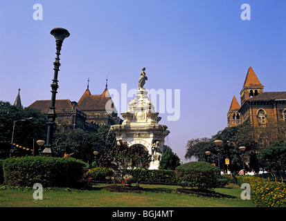 Des Märtyrers Flora Fountain Square (Hutatma Chowk) Mumbai Indien Stockfoto