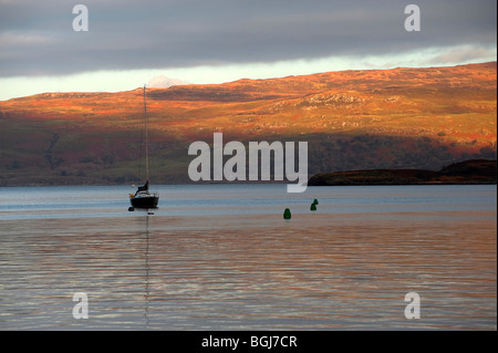 Tobermory Bucht, Isle of Mull, Schottland Stockfoto